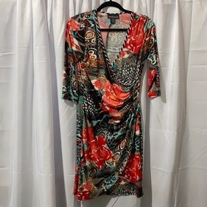 Frank Lyman dress multi color